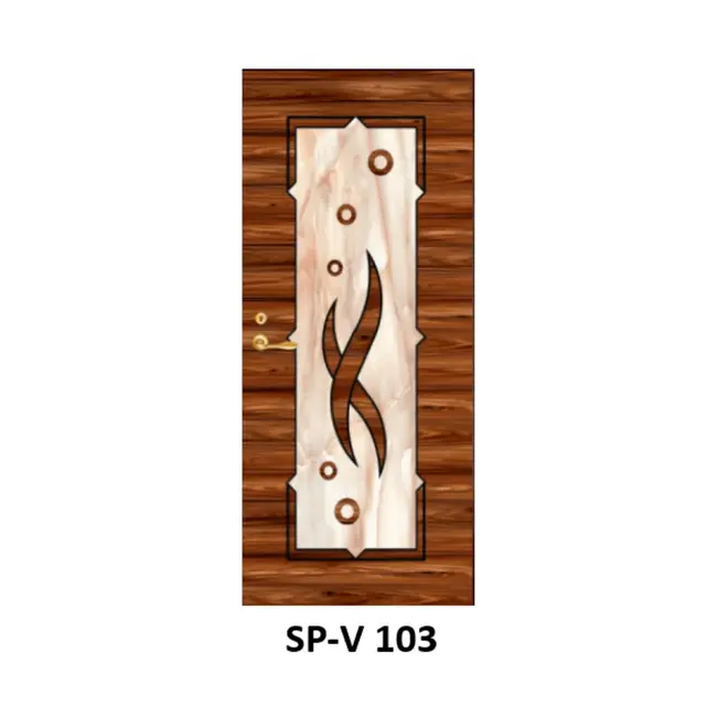 WPC Laminated Door (SP-V 103) by Simmply Perfect, Hyderabad