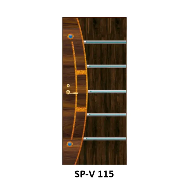 WPC Laminated Door (SP-V 115) by Simmply Perfect, Hyderabad