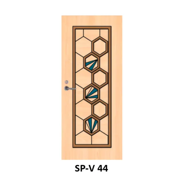 WPC Laminated Door (SP-V 44) by Simmply Perfect, Hyderabad