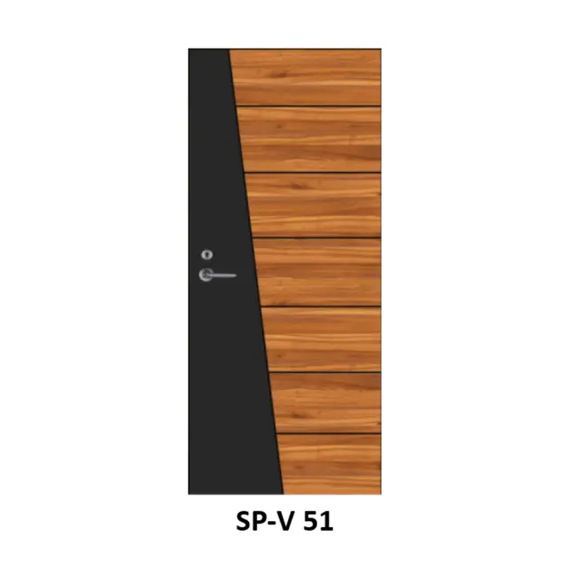 WPC Laminated Door (SP-V 51) by Simmply Perfect, Hyderabad